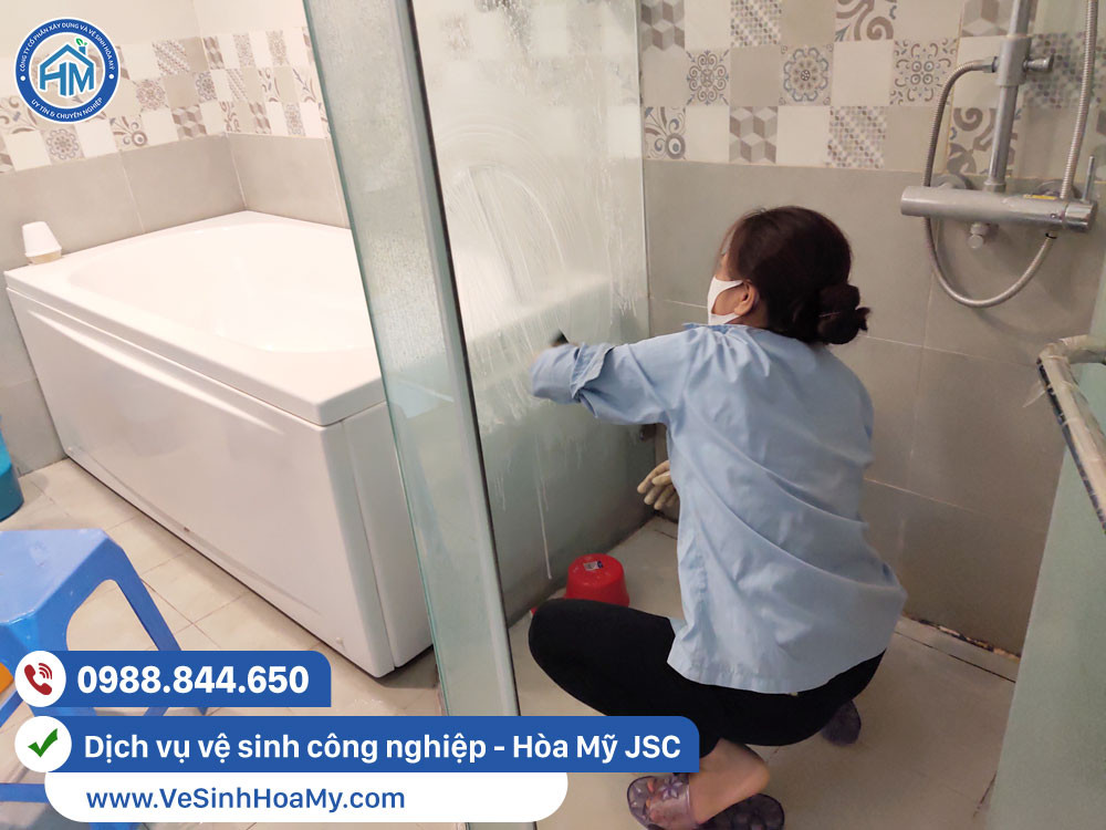 Dịch vụ vệ sinh nhà ở, vệ sinh nhà cửa mới xây