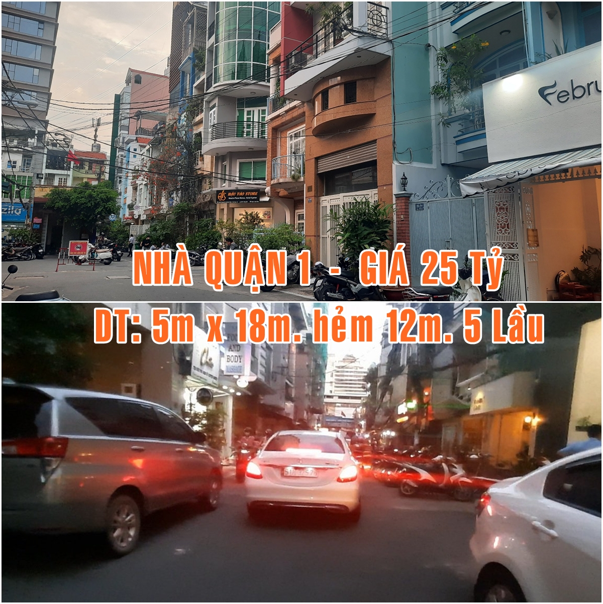 Bán nhà Nguyễn Thị Minh Khai, Quận 1. Hẻm 12m. 5 Lầu. Giá 25 Tỷ