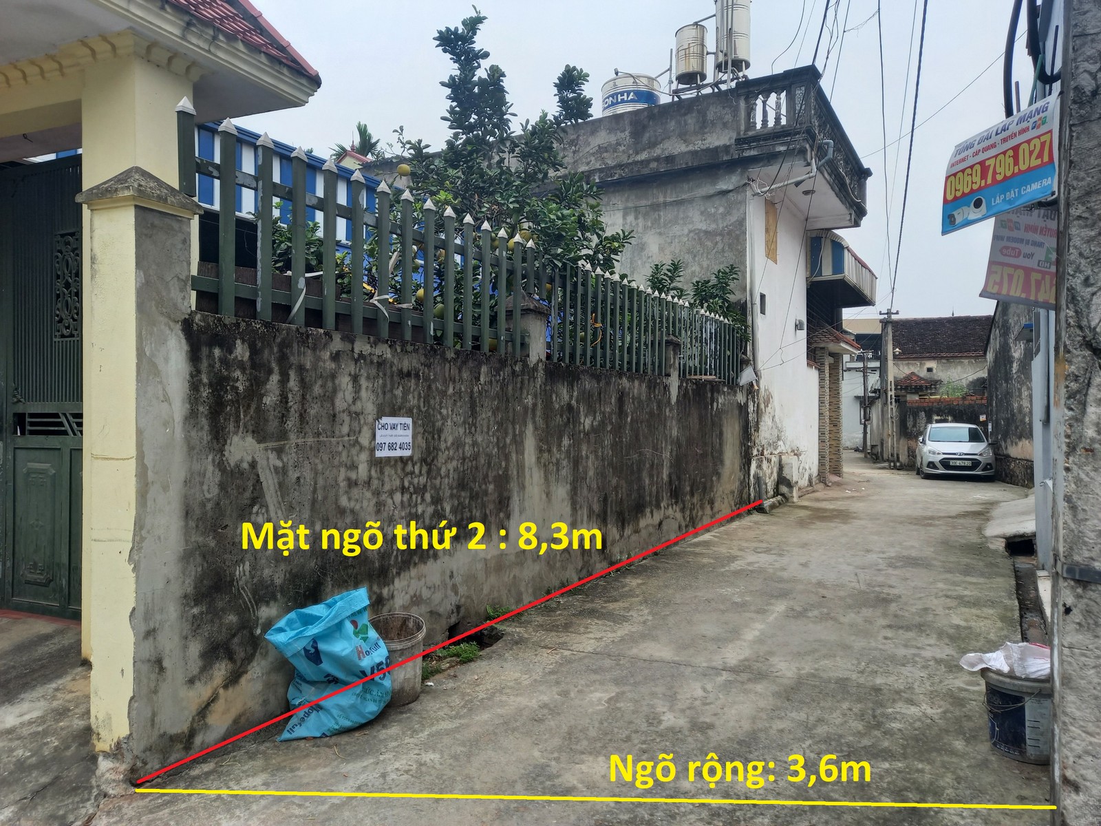 Bán gấp nhà trung tâm Chương Mỹ, Hà Nội, 2 mặt tiền, cách TT Hanoi 8km
