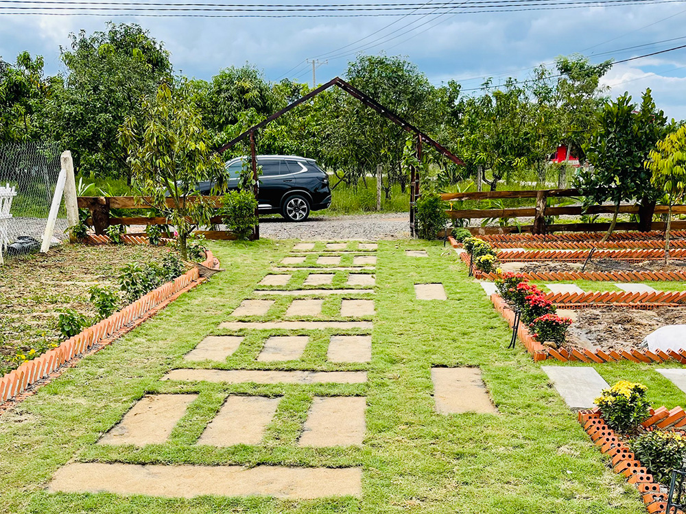 Đất vườn hồ Trị An, Cách Quốc lộ 900m, mặt tiền đường nhà nước