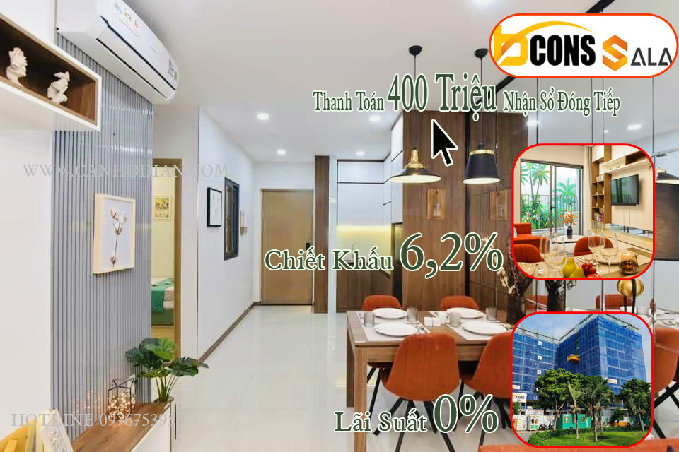 Giá gốc từ CDT hỗ trợ lãi suất 0% cho đến khi nhận nhà