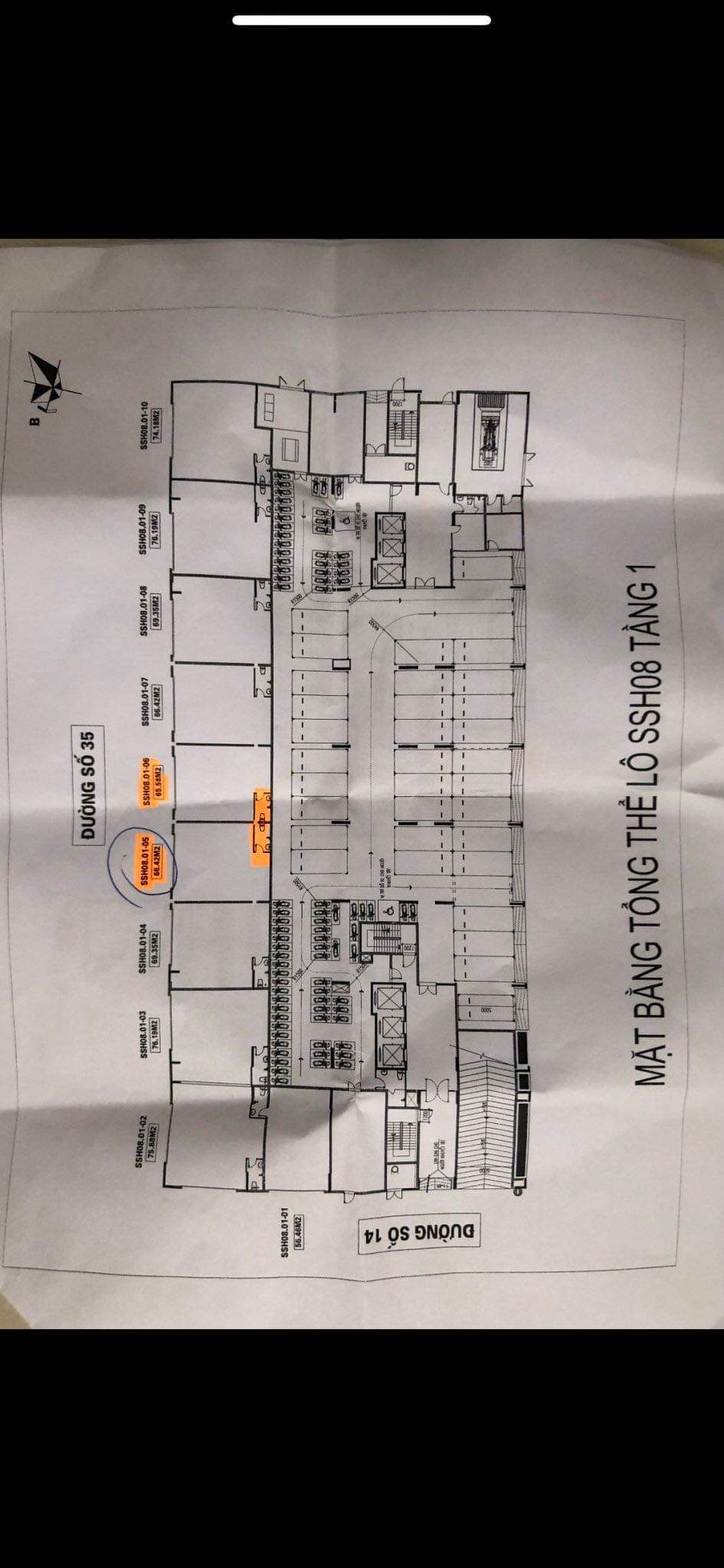 Bán căn shophouse SSH 08 khu đô thị Lê Hồng Phong 1