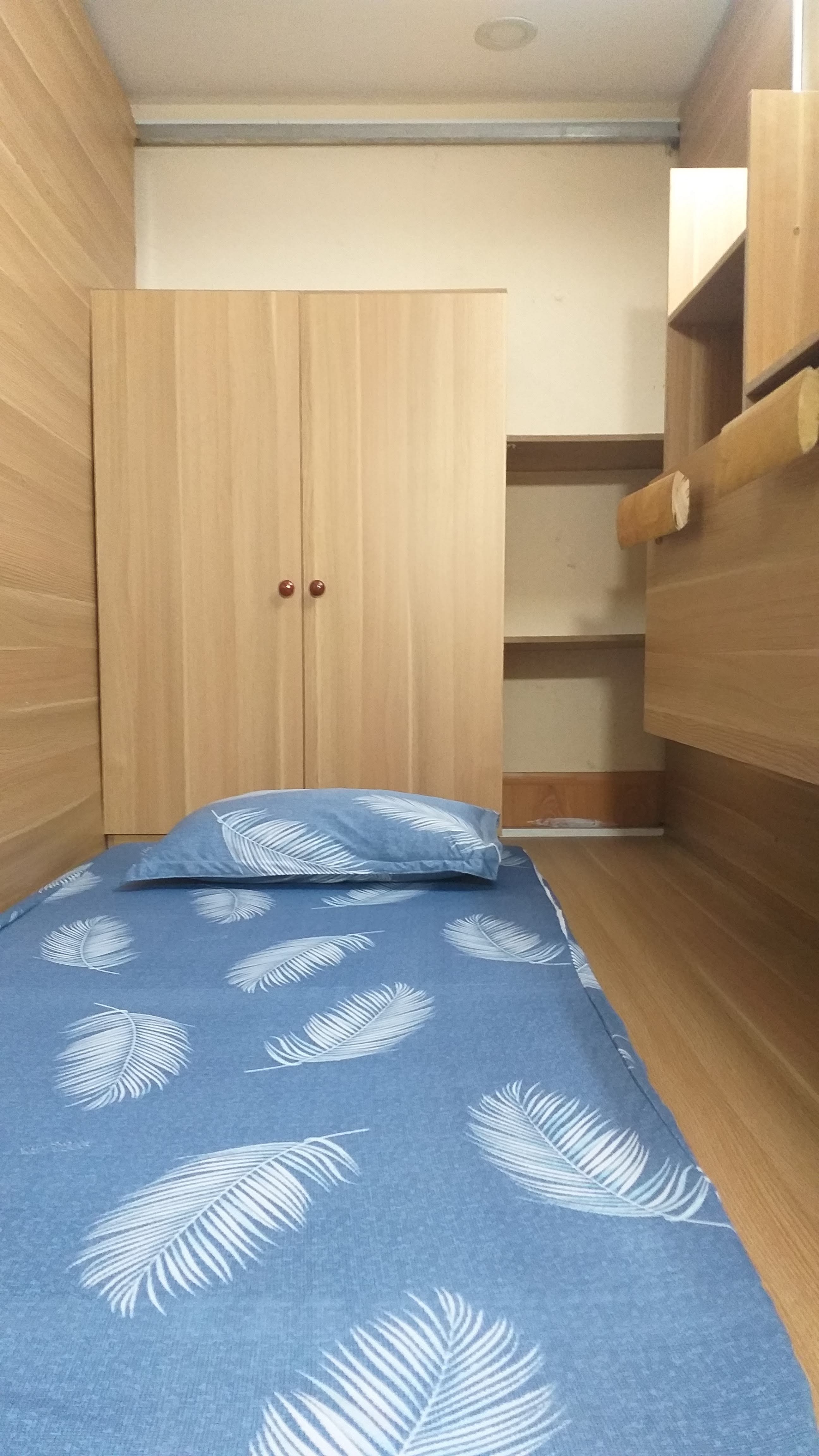 sleep box tiện nghi, đầy đủ nội thất, giờ giấc tự do