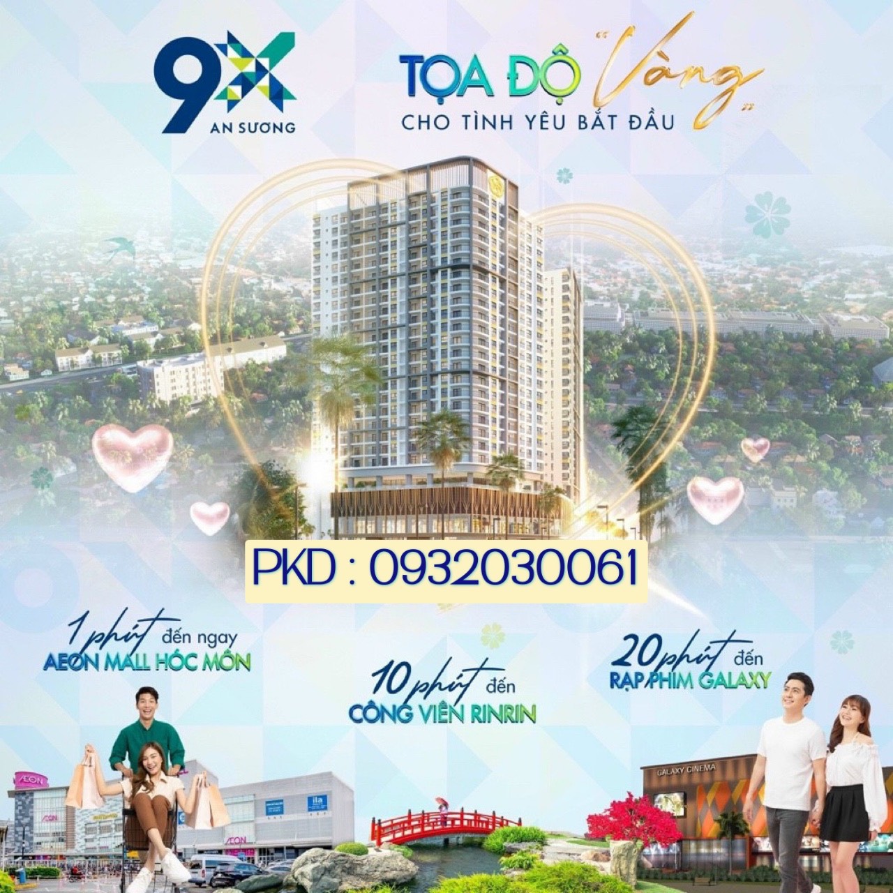 tt 170tr sở hữu căn hộ 2pn/70m2 tại 9x an sương 0932030061
