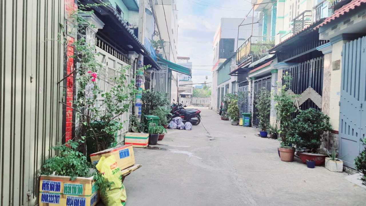 Hẻm Tô Ký, Mỹ Huề, Trung Chánh 2 tầng đúc, 84m2, HXH Chỉ 4 tỷ nhỉnh.