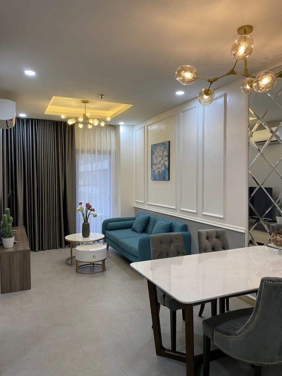 Cho thuê căn hộ chung cư có phòng ngủ thích hợp