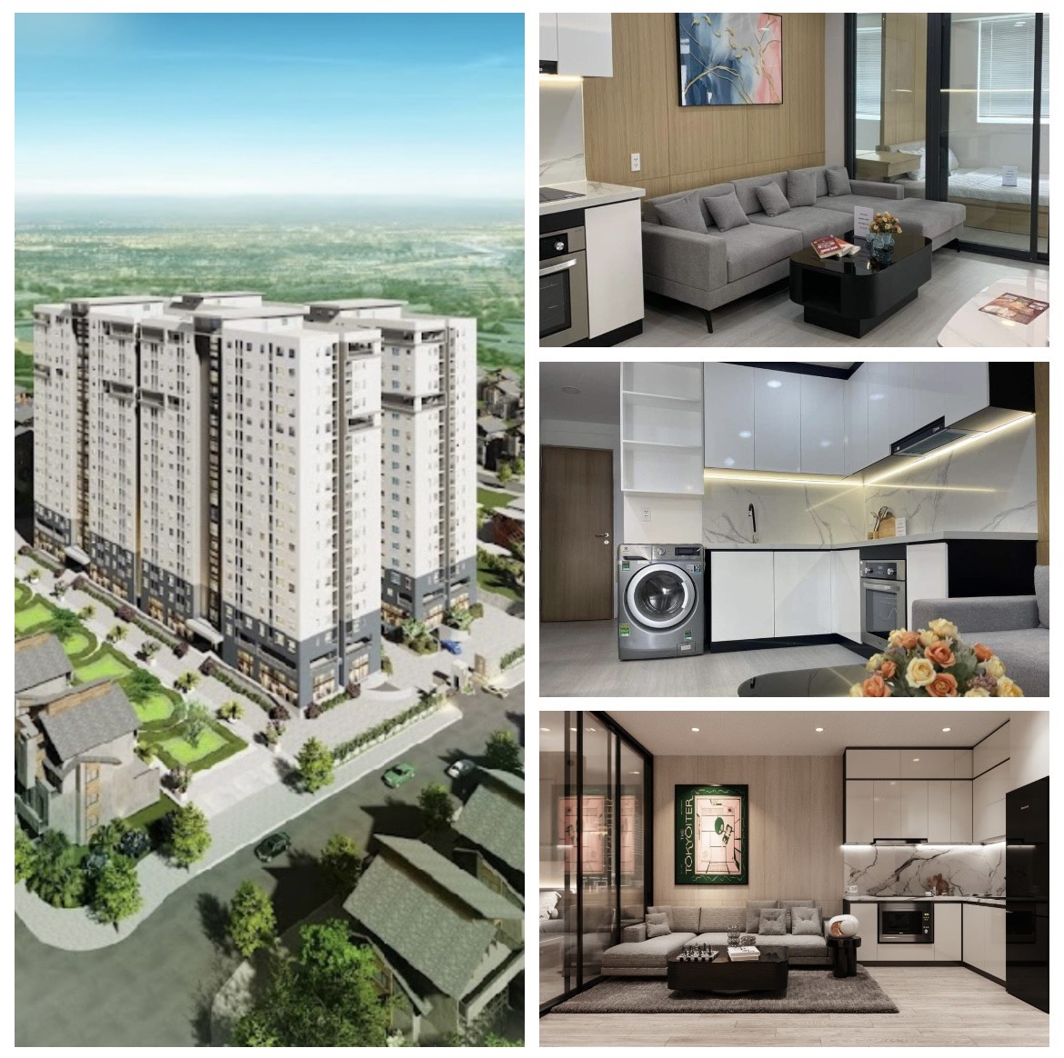 Bán căn hộ Dĩ An Bình Dương, thanh toán 135tr nhận nhà