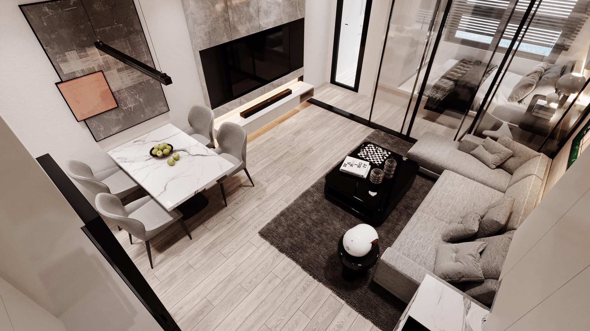 Bán căn hộ Bình Dương, thanh toán 30% nhận nhà, view landmark81