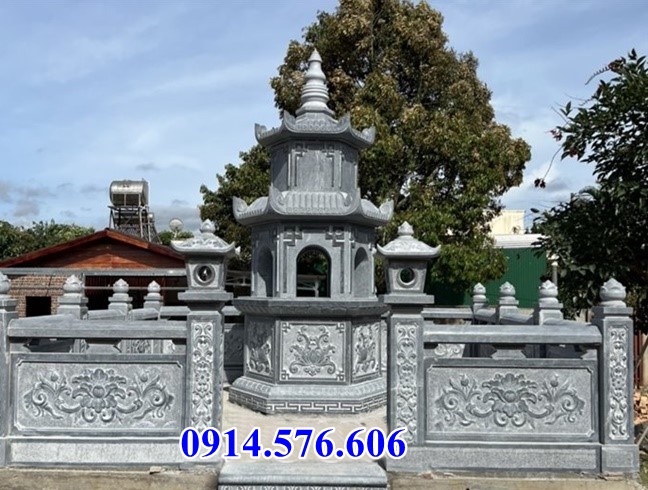 0021 mộ đá lục lăng hình bát giác đẹp bán tiền giang địa chỉ bán càng