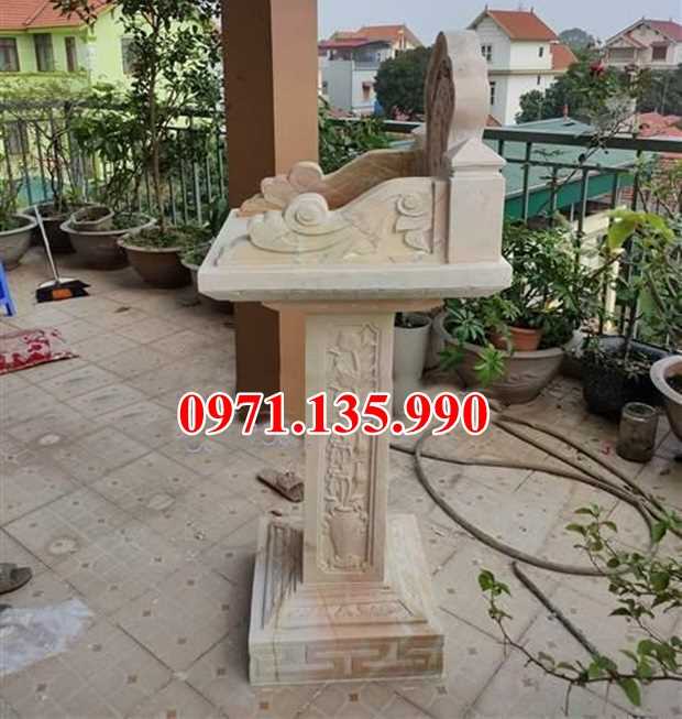 Mẫu cây hương đá thờ thần linh ngoài trời đẹp bán tại hà nội