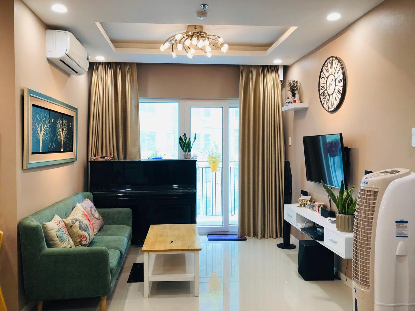 Thuê căn hộ Monarchy view pháo hoa cực đẹp
