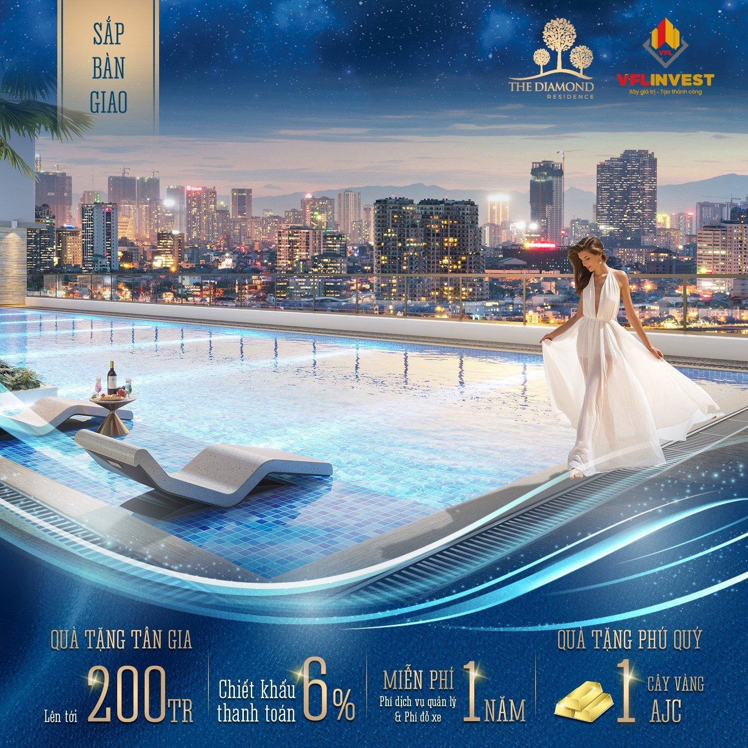 Duy Nhất Suất Ngoại Giao Tháng 7 Tại The Diamond Residence