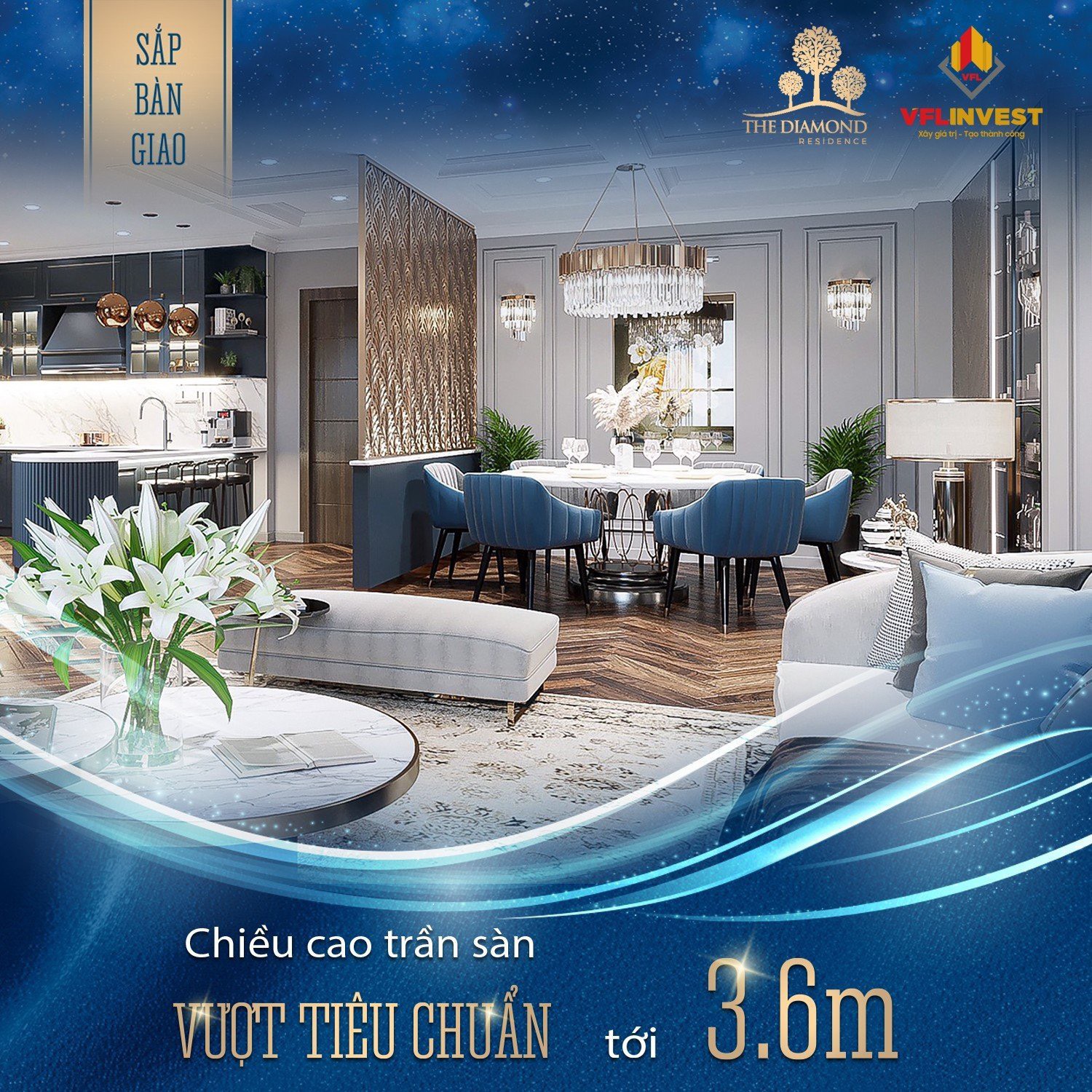 Duy Nhất Suất Ngoại Giao Tháng 7 Tại The Diamond Residence