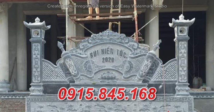 55+ Hải phòng bán cuốn thư bằng đá đẹp - bình phong nhà thờ