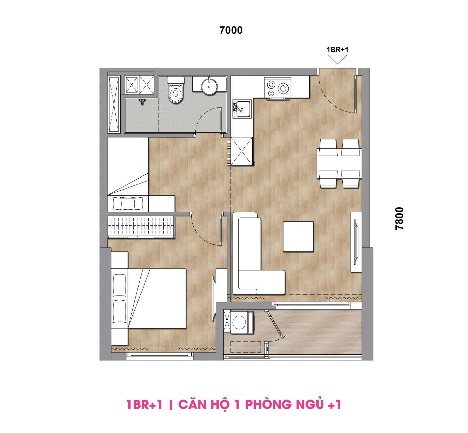 Sẵn 01 căn hộ cho người mệnh Tây Tứ Trạch - Căn tầng phong thủy