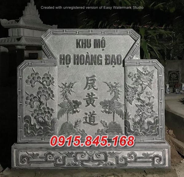 5547 bình định bán cuốn thư đá lăng mộ đẹp - bình phong đá