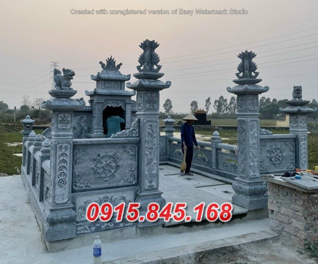 365+ cà mau nhà mồ tiền chế bằng đá đẹp - lăng mộ gia đình dòng họ