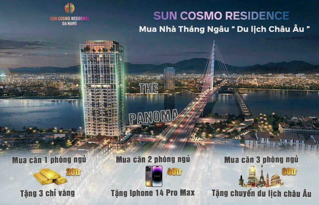 Căn hộ cao cấp Sun Cosmo Residence ôm trọn sông Hàn cực đẹp !!!!