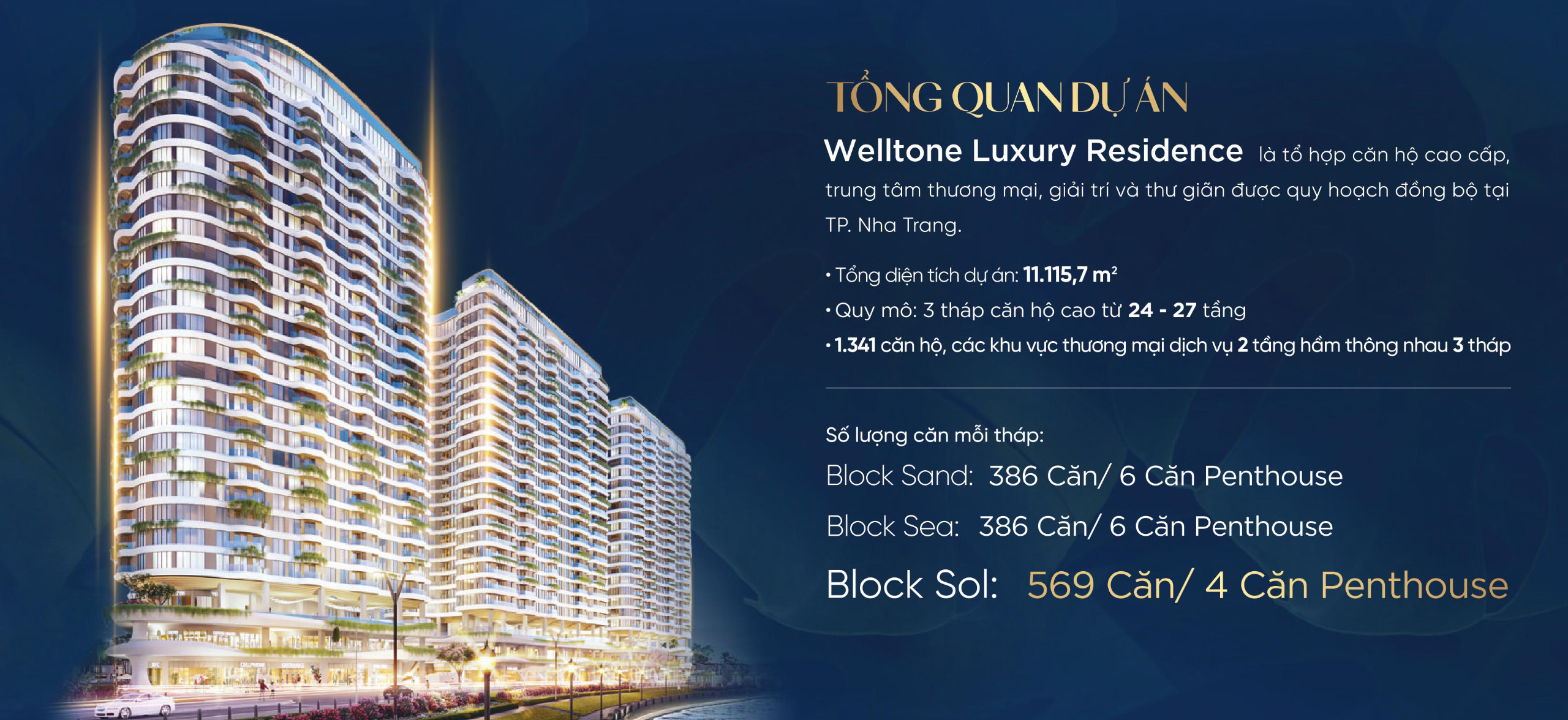 Lý do không nên bỏ lở căn hộ biển cao cấp Welltone Luxury Residence