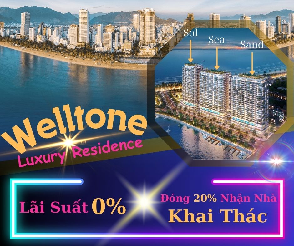 Diện tích và thiết bị thuộc sở hữu chung Welltone Luxury Residence
