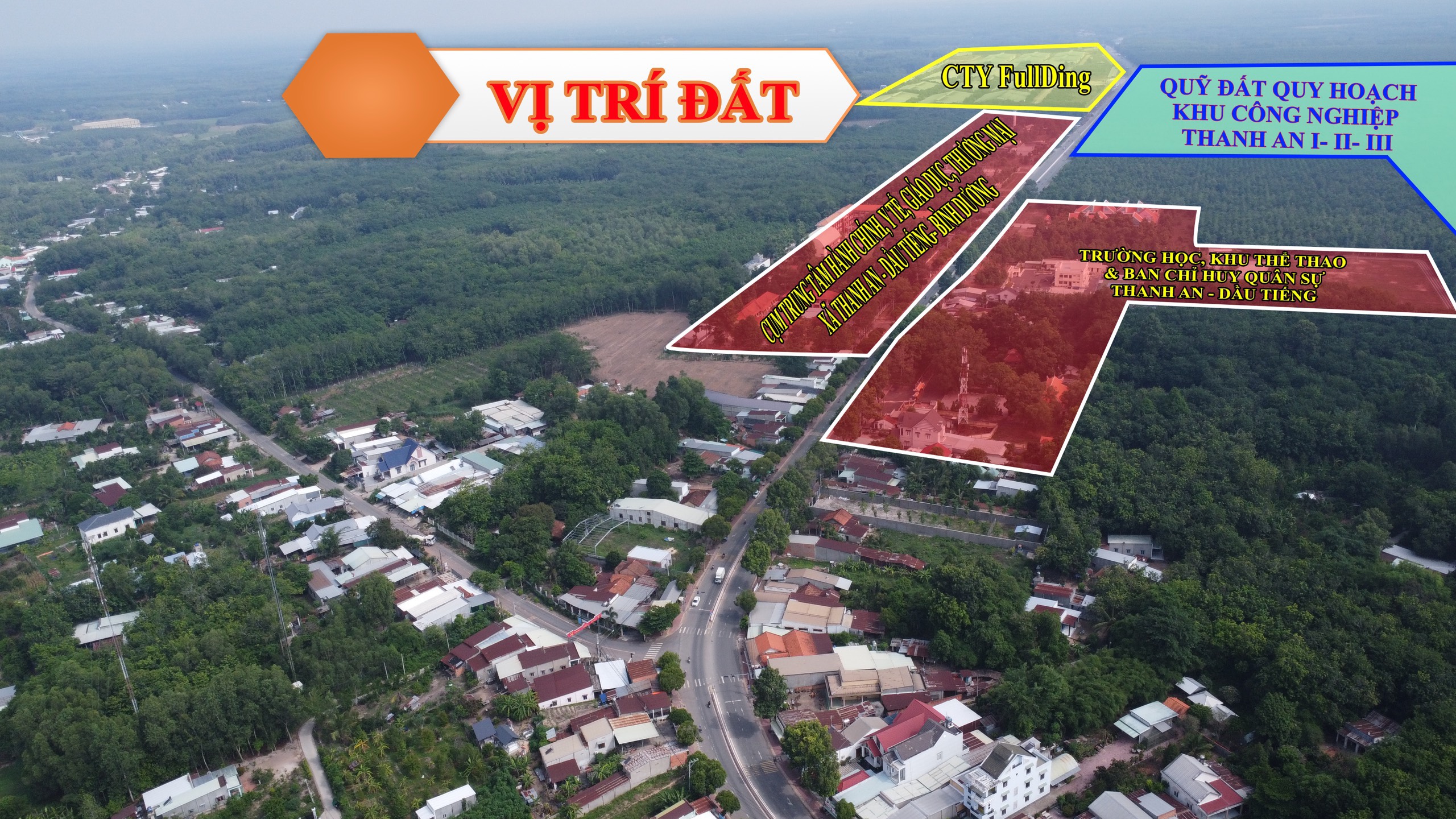 Bán 300m2 trung tâm H.Dầu Tiếng, sổ sẵn, thổ cư, đường oto 12m