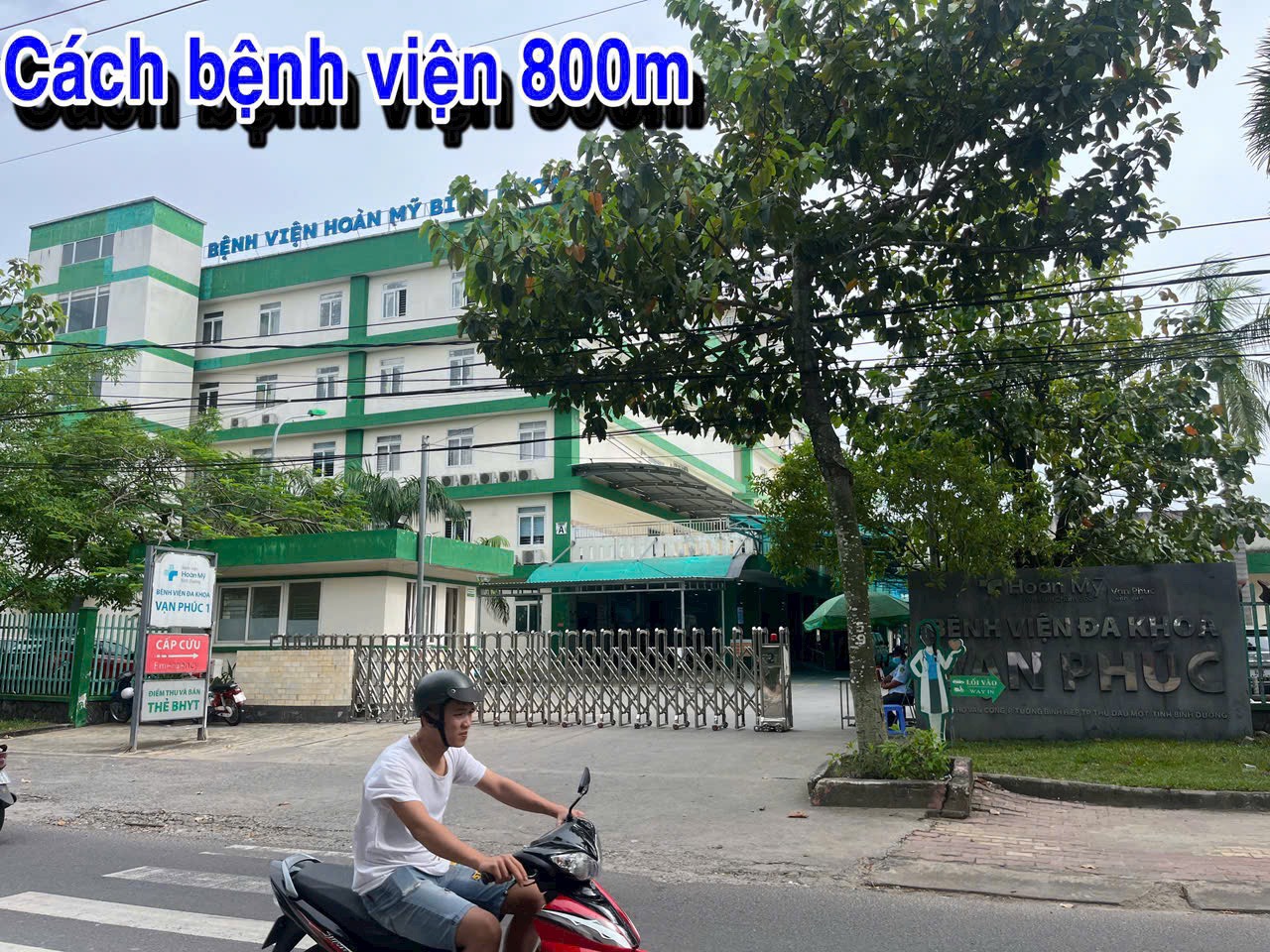 Đất Thủ Dầu Một chính chủ gần bv Hoàn Mỹ-sổ sẵn, đường bê tông 7m