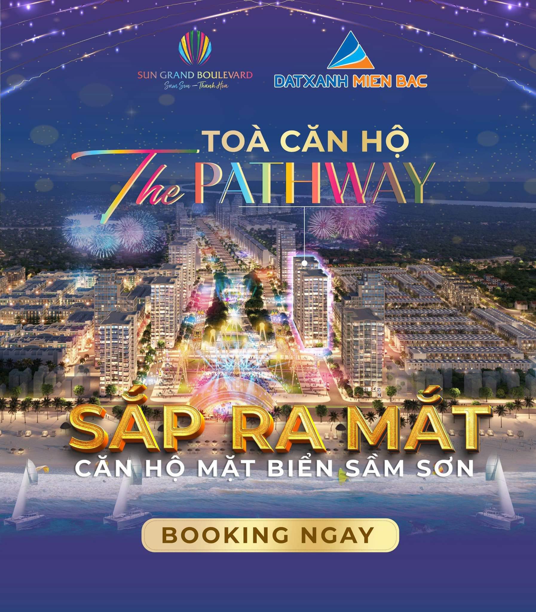 Nhận ngay 1% khi booking ưu tiên căn hộ biển Sầm Sơn