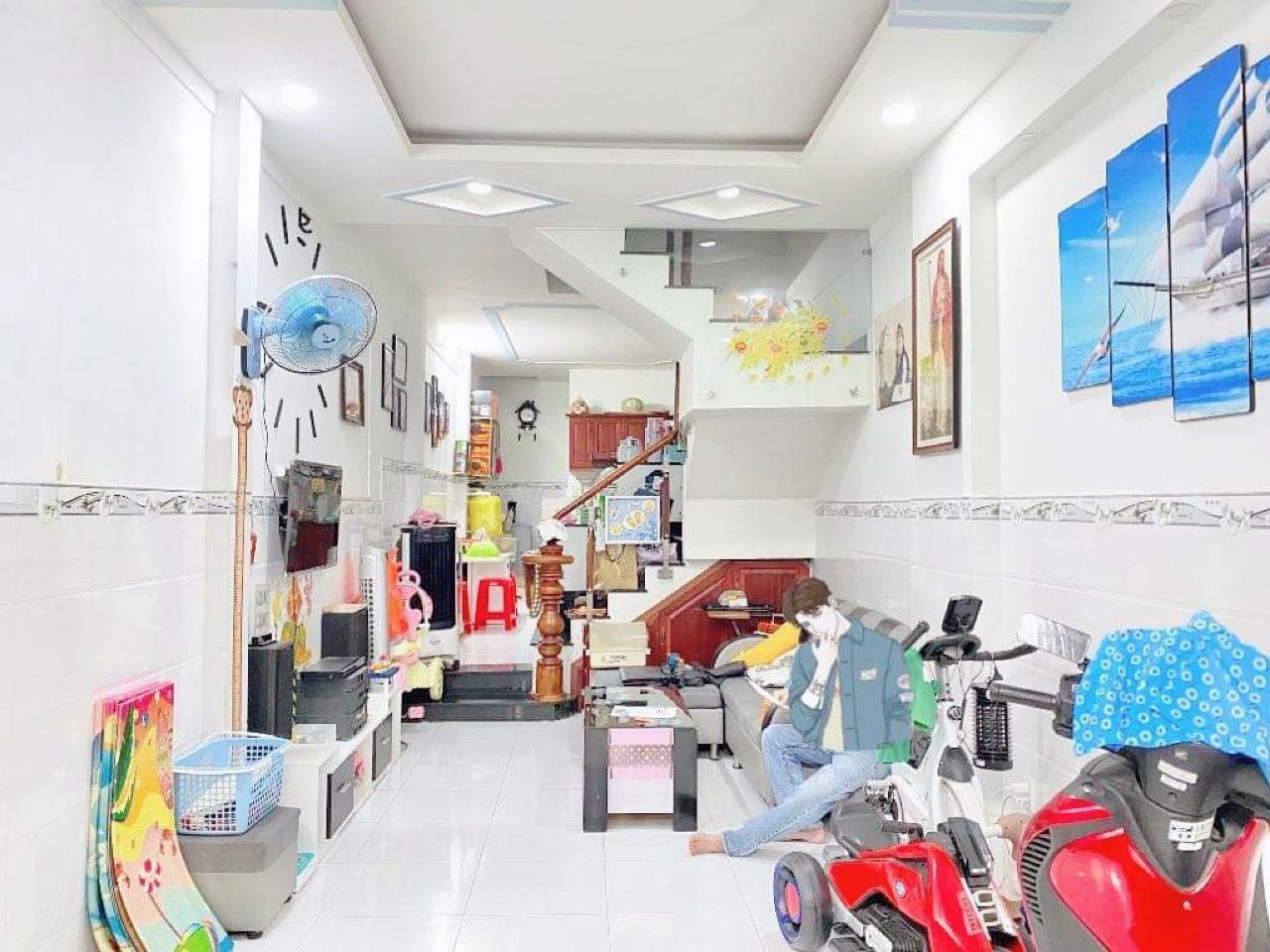 BÁN NHÀ 50M2-2TANG SÁT MT CỐNG LỞ TÂN BÌNH - HẺM 3 GÁC - 5 TỶ NHỈNH