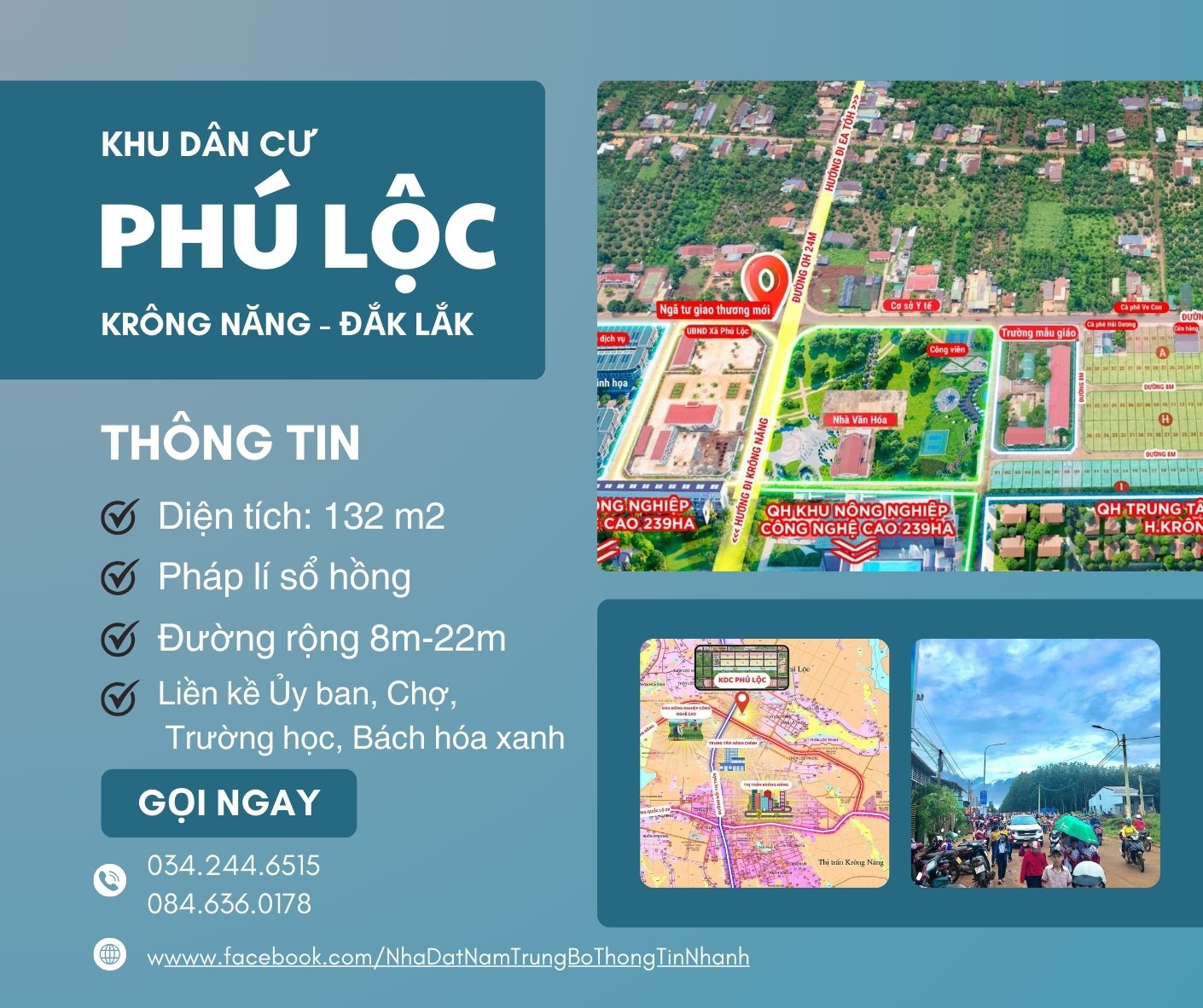 SỐC: Đất đấu giá Đắk Lắk chỉ từ 600 triệu/ 132m2