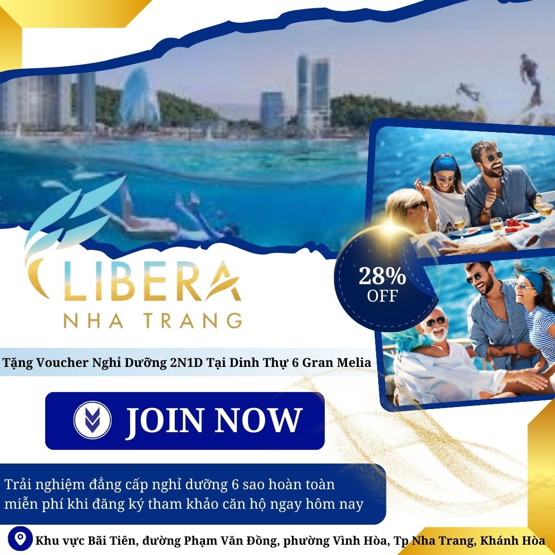 Căn hộ Biển Full nội thất 5 sao kế Gran Melia Nha Trang 1.19Tỷ