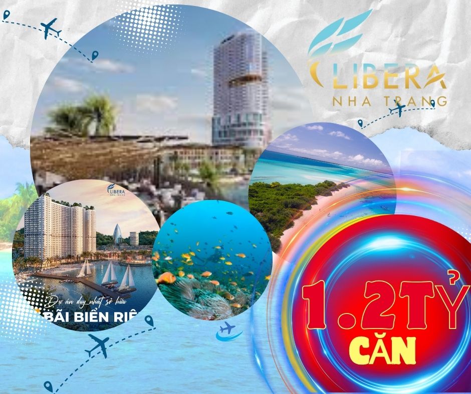 Libera Nha Trang quy tụ đầy đủ biển,đảo,vịnh,núi cùng bờ cát trắng dài