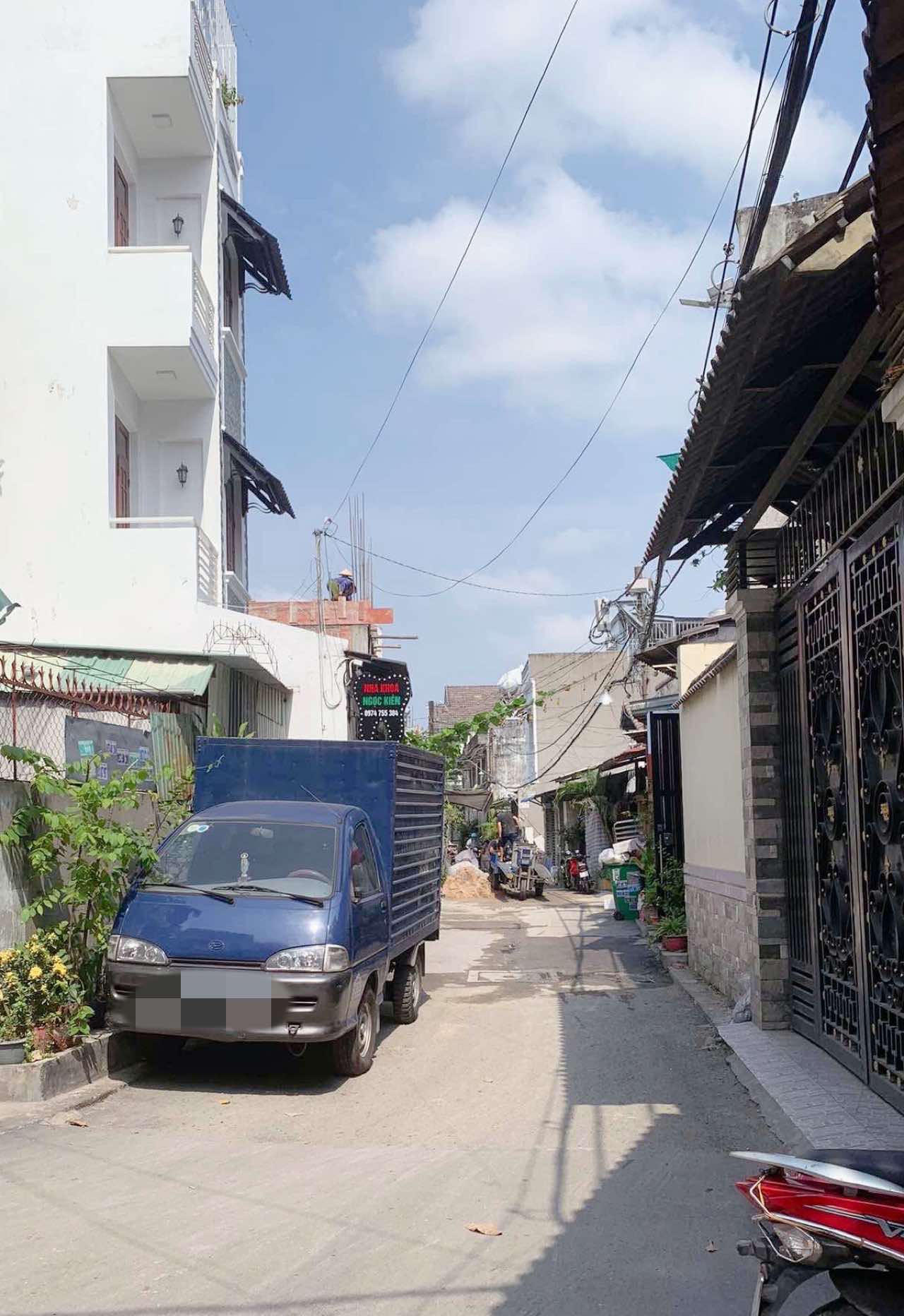 BÁN NHÀ HXH 46m2-2tang NGUYỄN ẢNH THỦ Q12 ,NGAY CHỢ NGÃ 3 BẦU , 4,9 TỶ