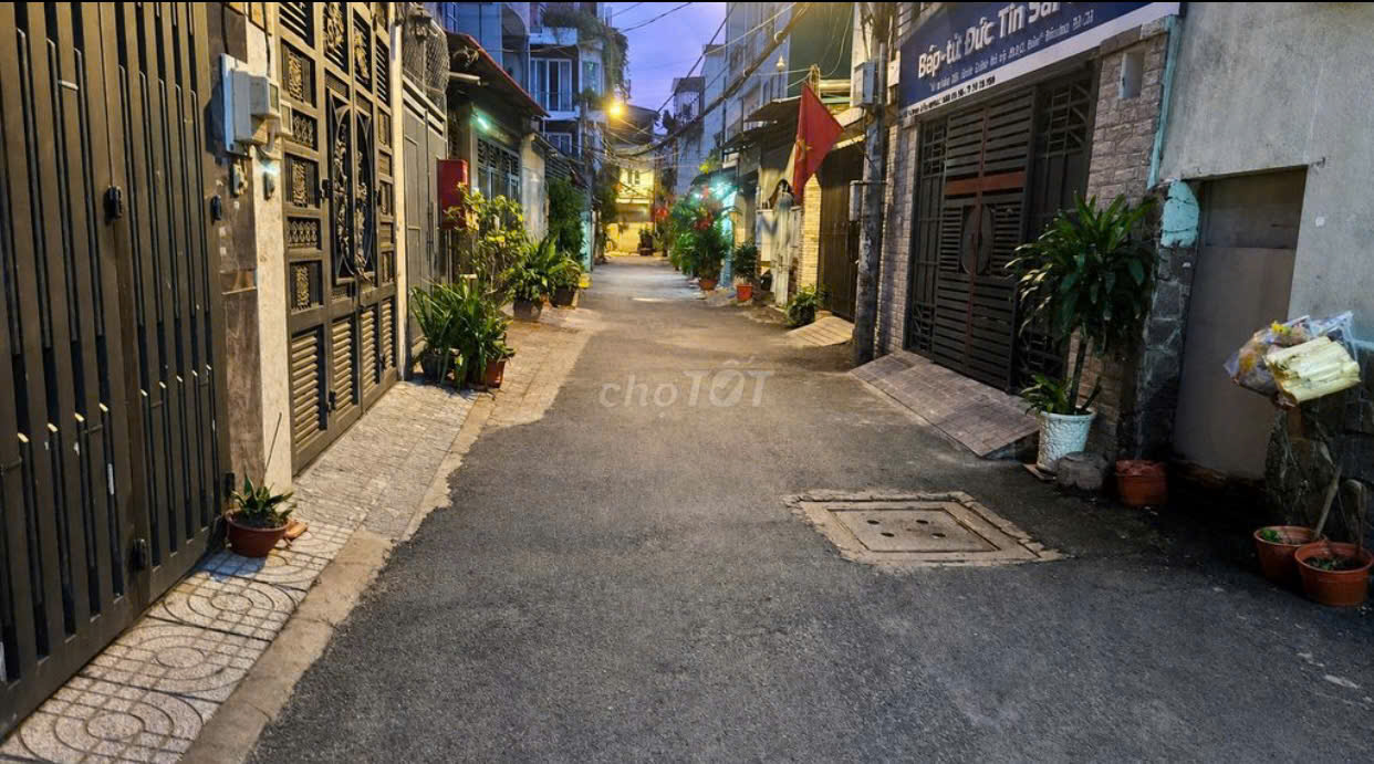 Bán nhà 86/45 Đường số 14, An Hội Tây hẻm xe hơi rộng, 1 trệt 1 lầu