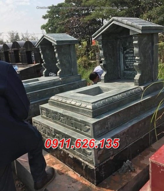 105&MỘ MỘT MÁI BẰNG ĐÁ XANH BÁN NAM ĐỊNH