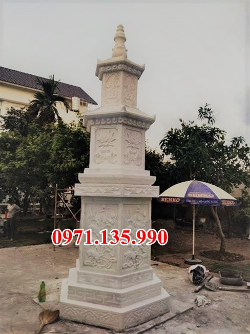118& SƠN LA THÁP LƯU GIỮ TRO HÀI CỐT BẰNG ĐÁ ĐẸP