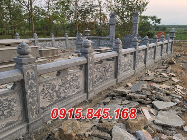 206& đồng nai hàng rào nghĩa trang bằng đá đẹp
