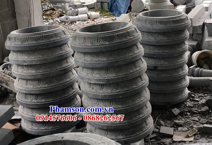 94++ mẫu chân tảng bằng đá đẹp bán hà tĩnh