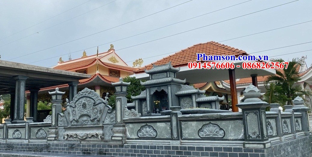 164++ tường bao đền miếu bằng đá đẹp lào cai