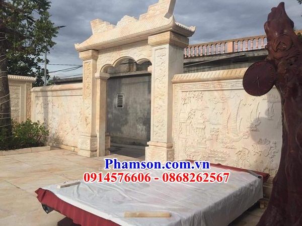 198++ cổng đền miếu bằng đá đẹp tự nhiên ninh thuận