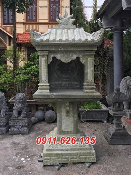 238++BAN BÀN THỜ THỔ CÔNG ĐỊA BẰNG ĐÁ  BẮC GIANG