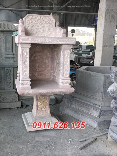 238++BAN BÀN THỜ THỔ CÔNG ĐỊA BẰNG ĐÁ  BẮC GIANG