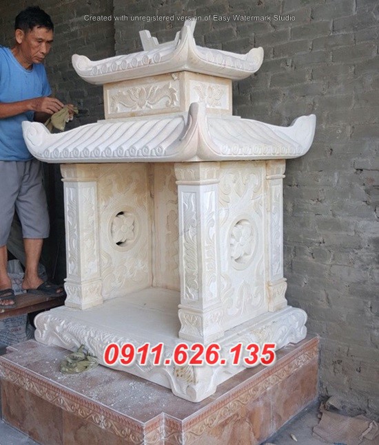 253++ AM THỜ CỬU TRÙNG BẰNG ĐÁ ĐẸP HÀ GIANG