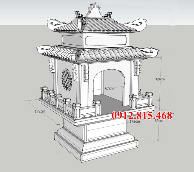 Miếu thờ thần linh đẹp, Địa chỉ bán, xây miếu thần linh bằng đá