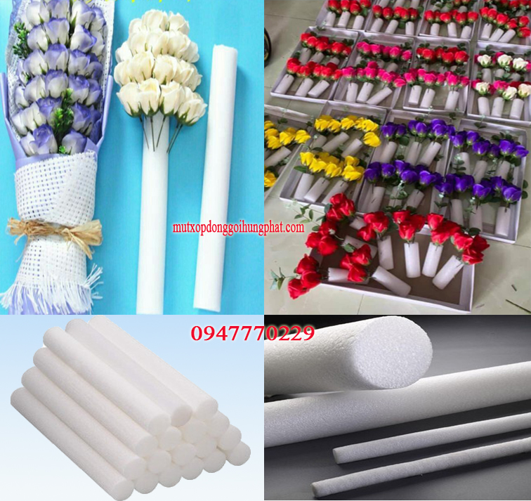 Ống mút xốp pe foam căm hoa giá rẻ tại thành phố Hồ Chí Minh