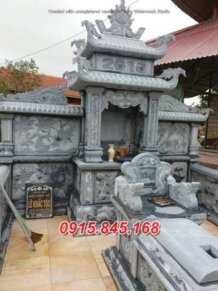 145 thái nguyên lầu thờ lăng mộ bằng đá đẹp