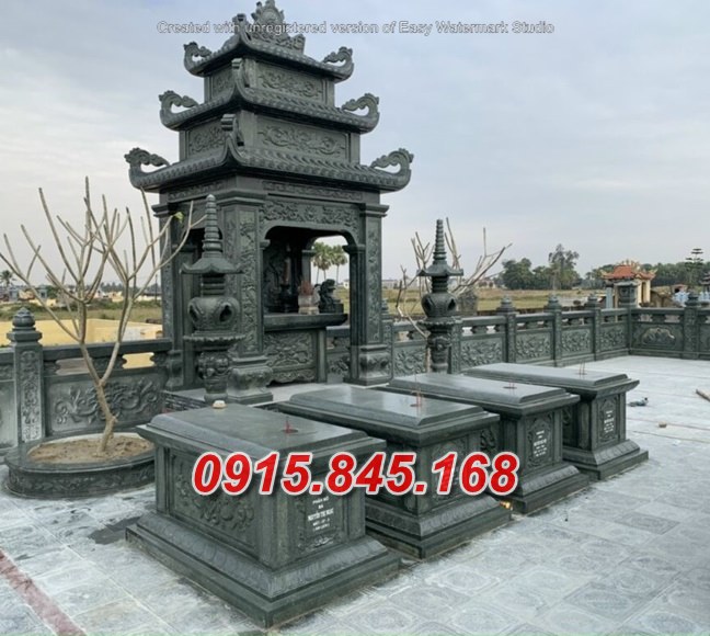 145 thái nguyên lầu thờ lăng mộ bằng đá đẹp