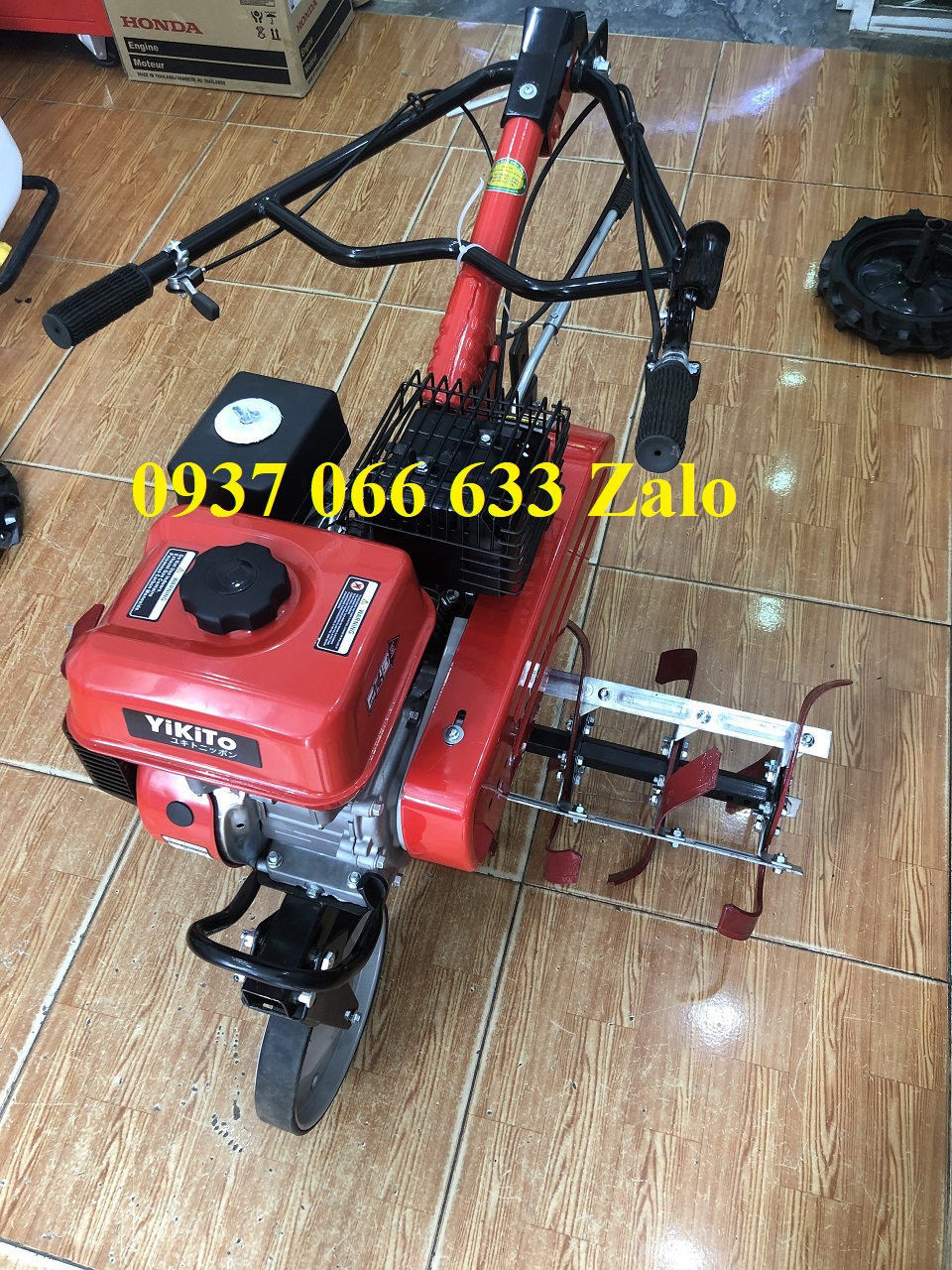 Máy xới đất làm vườn đa năng Yikito HD601 Nhật Bản quá xịn bà con ơi