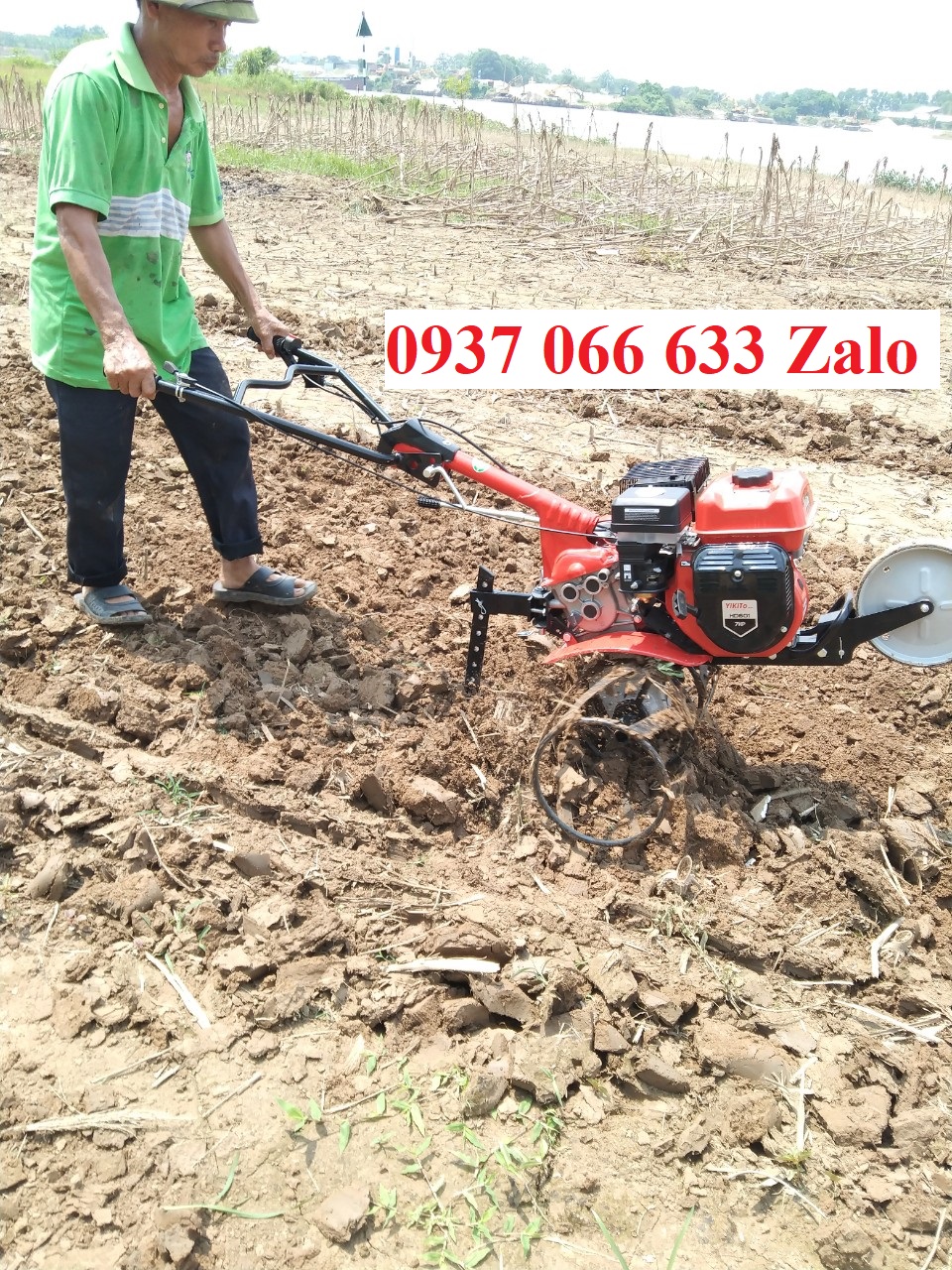 Máy xới đất làm vườn đa năng Yikito HD601 Nhật Bản quá xịn bà con ơi