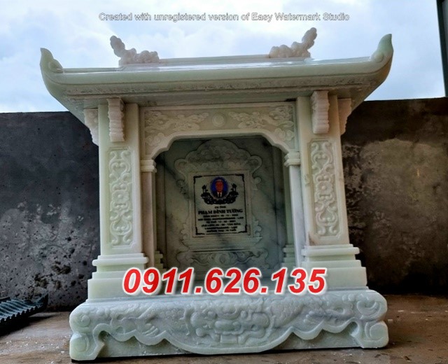 04 MIẾU THỜ BÁN TRUNG THIÊN BẰNG ĐÁ ĐẸP HÒA BÌNH