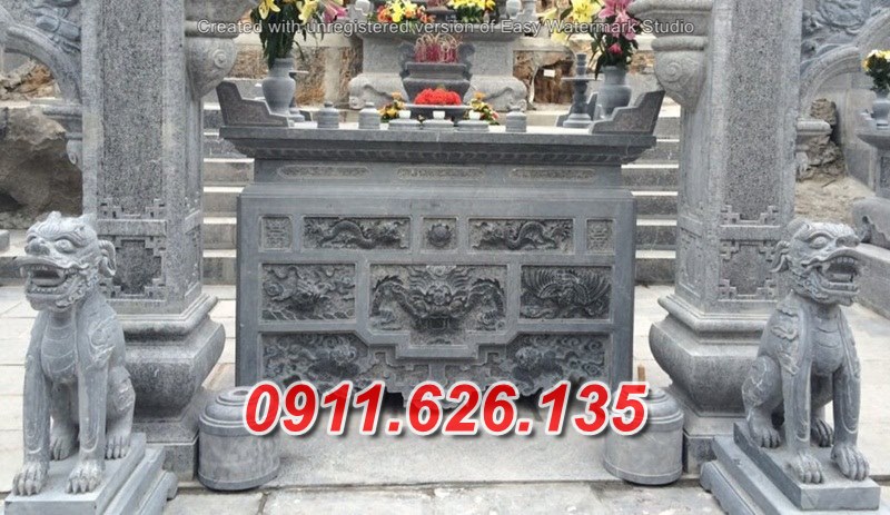 55 MẪU BÀN LỄ  BẰNG ĐÁ MỸ NGHỆ ĐẸP NGHỆ AN